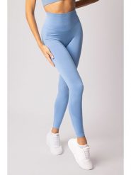 Spaio Legginsy sportowe "Adapt" w kolorze błękitnym rozmiar: S. Niebieskie legginsy Spaio, s, bez wzorów, z materiału, outdoorowe. Za 87.40 zł.