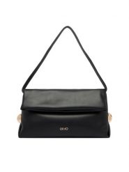 Liu Jo Torebka AA6097 E0958 Czarny. Czarne torebki klasyczne Liu Jo, bez wzorów, ze skóry, bez dodatków. Za 599.99 zł.
