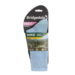 Skarpety do turystyki damskie Bridgedale HIKE LW COM BO LD. Niebieskie skarpety Bridgedale, bez wzorów. Za 83.99 zł.