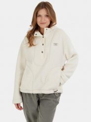 Bluza Damska Fundango Juniper Pile. Białe bluzy FUNDANGO, na zimę, xl, bez wzorów, z materiału, z kapturem. Za 349.00 zł.