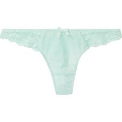 Stringi mini bonprix pastelowy miętowy. Stringi bonprix. Za 24.99 zł.