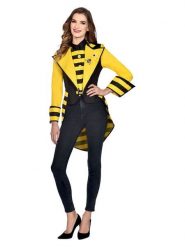 Amscan Płaszcz kostiumowy "Bee" w kolorze żółto-czarnym rozmiar: L. Czarne płaszcze AMSCAN, l, z aplikacjami, bez kaptura. Za 117.99 zł.