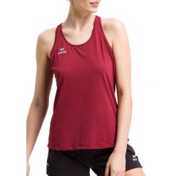 Tank top damski Erima Squad. Czerwone topy Erima, m, bez wzorów, bez kołnierzyka, bez ramiączek. Za 140.45 zł.