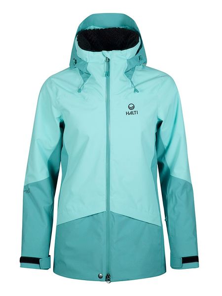 Halti Kurtka narciarska "Planker DX" w kolorze turkusowym rozmiar: 38. Niebieskie kurtki narciarskie HALTI, m, bez wzorów, bez kaptura, narciarskie. Za 591.60 zł.