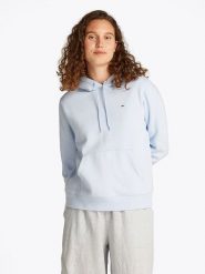 TOMMY JEANS Bluza w kolorze błękitnym rozmiar: S. Niebieskie bluzy Tommy Jeans, s, bez wzorów, z jeansu, z kapturem. Za 184.89 zł.