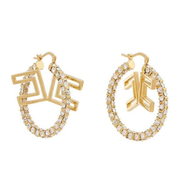 Kolczyki Elisabetta Franchi. Żółte kolczyki Elisabetta Franchi, złote. Za 1,409.00 zł.