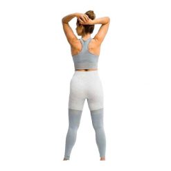 Damskie Legginsy W Paski. Fioletowe legginsy Gym Hero, s, bez wzorów, z materiału, z podwyższonym stanem. Za 197.99 zł.