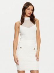 Marciano Guess Bluzka 5RGR20 5817Z Beżowy Regular Fit. Brązowe bluzki Marciano Guess, l, z aplikacjami, z wiskozy, bez kołnierzyka, bez ramiączek. Za 259.99 zł.