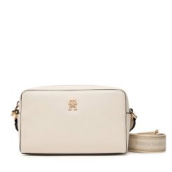 Torebka Tommy Hilfiger. Białe listonoszki TOMMY HILFIGER, bez wzorów, bez dodatków. Za 409.99 zł.