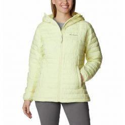 Kurtka Sportowa Puchowa Columbia Silver Falls. Żółte kurtki sportowe Columbia, m, bez wzorów, z puchu, bez kaptura. Za 255.99 zł.