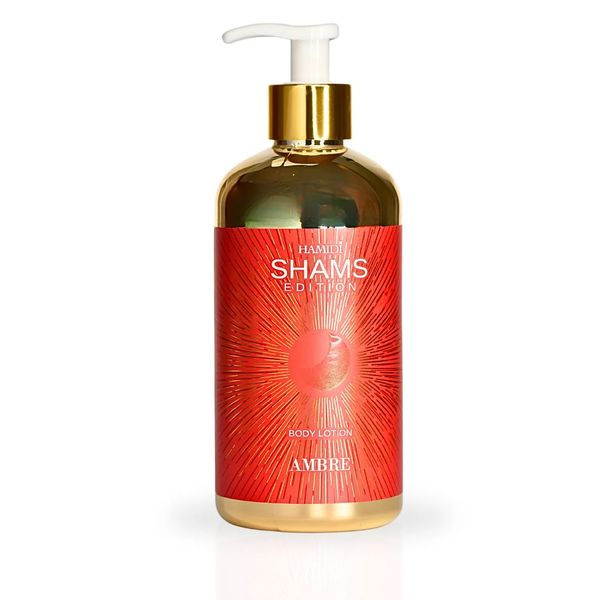SHAMS EDITION AMBRE BODY LOTION 500ML balsam do ciała. Balsamy i kremy do ciała HAMIDI. Za 39.00 zł.