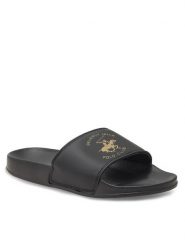 Beverly Hills Polo Club Klapki WP-CA23332C Czarny. Czarne klapki Beverly Hills Polo Club, bez wzorów, z tworzywa sztucznego, bez obcasa. Za 109.99 zł.