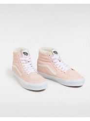 Vans Skórzane sneakersy w kolorze jasnoróżowym rozmiar: 42,5. Różowe trampki Vans, bez wzorów, za kostkę, bez zapięcia. Za 170.87 zł.