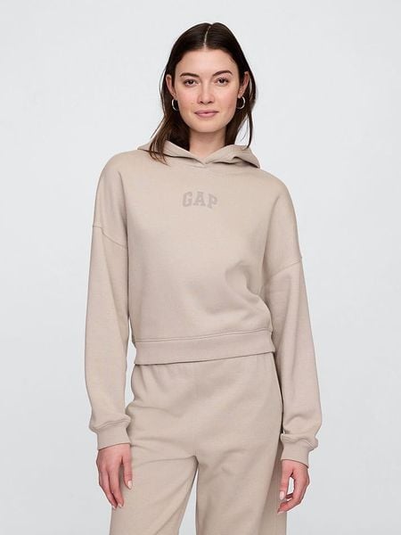 GAP Bluza w kolorze beżowym rozmiar: M. Brązowe bluzy GAP, m, bez wzorów, z materiału, z kapturem. Za 134.95 zł.