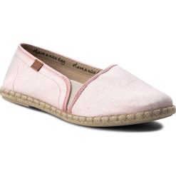 Espadryle GIOSEPPO - Topoletti 40600-08 Rosa. Czerwone espadryle Gioseppo, bez wzorów, z materiału, bez obcasa, bez zapięcia. W wyprzedaży za 79.00 zł.