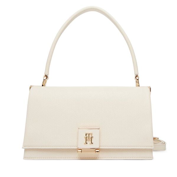 Torebka Tommy Hilfiger. Białe torebki klasyczne TOMMY HILFIGER, bez wzorów, bez dodatków. Za 389.99 zł.