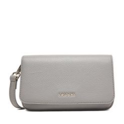 Torebka Lasocki. Szare listonoszki Lasocki, bez wzorów, bez dodatków. Za 129.99 zł.