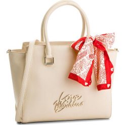 Torebka LOVE MOSCHINO - JC4049PP15LE0110 Avorio. Brązowe torebki klasyczne Love Moschino, bez wzorów, ze skóry ekologicznej, bez dodatków. W wyprzedaży za 489.00 zł.