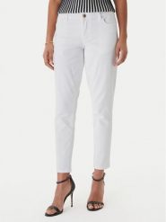 Fracomina Jeansy FP26SV8000W61501 Biały Slim Fit. Białe jeansy Fracomina, bez wzorów. Za 359.99 zł.