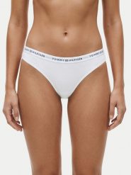 Tommy Hilfiger Figi klasyczne UW0UW05876 Biały. Białe figi TOMMY HILFIGER, xl, bez wzorów, z bawełny. Za 69.99 zł.