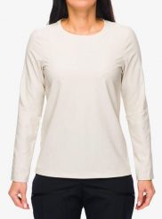 Bluza damska Houdini Cover Crew. Brązowe bluzy Houdini, s, bez wzorów, z materiału, bez kaptura. Za 285.99 zł.