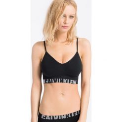 Calvin Klein Underwear - Biustonosz. Czarne bielizna sportowa Calvin Klein Underwear, l, bez wzorów, z dzianiny. W wyprzedaży za 119.90 zł.