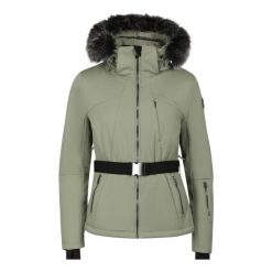 Kurtka damska narciarska softshellowa Alpine Pro Dowela 2. Zielone kurtki narciarskie Alpine Pro, bez wzorów, bez kaptura, narciarskie. W wyprzedaży za 1,099.00 zł.