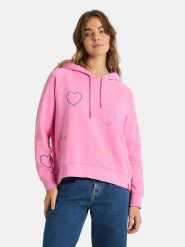 LIEBLINGSSTÜCK Bluza "Air" w kolorze jasnoróżowym rozmiar: XXL. Różowe bluzy LIEBLINGSSTÜCK, xxl, bez wzorów, z kapturem. Za 342.45 zł.