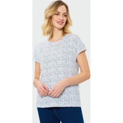 Luźny top z nadrukiem. Topy Greenpoint, bez wzorów, z bawełny, bez kołnierzyka, bez ramiączek. Za 29.99 zł.