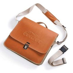 Monte Grappa torba na ramię 8L College brązowa z eko-skóry. Brązowe torby na ramię SELLE MONTE GRAPPA, bez wzorów, ze skóry, sportowe, na ramię, bez dodatków. Za 359.20 zł.