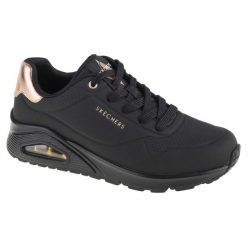 Buty sportowe damskie Skechers Uno Golden Air. Czarne obuwie sportowe Skechers, z gumy, bez zapięcia, trekkingowe, Skechers Sport. Za 405.00 zł.