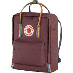 Plecak turystyczny Fjällräven Kanken Rainbow. Czerwone plecaki Fjällräven, bez wzorów. Za 366.99 zł.