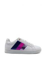 Benetton Sneakersy w kolorze białym ze wzorem rozmiar: 40. Białe trampki Benetton, bez wzorów, z materiału, bez zapięcia. Za 136.13 zł.
