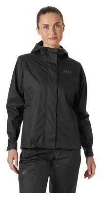 Płaszcz Przeciwdeszczowy Damski Helly Hansen Loke 2.0. Czarne płaszcze Helly Hansen, m, bez wzorów, z materiału, z kapturem. Za 502.00 zł.