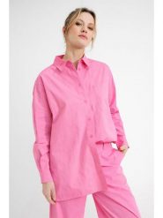 Josephine & Co Bluzka "Dean" w kolorze jasnoróżowym rozmiar: 34. Różowe bluzki Josephine & Co, bez wzorów, z bawełny, bez kołnierzyka, bez ramiączek. Za 195.99 zł.