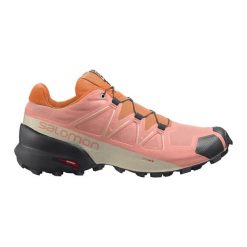 Buty trekkingowe damskie Salomon Speedcross 5. Czerwone trekkingi Salomon. Za 558.15 zł.