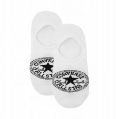 Skarpety stopki Converse 2 pary białe. Białe skarpety Converse, bez wzorów. Za 29.99 zł.