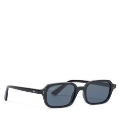 Okulary przeciwsłoneczne Ray-Ban. Czarne okulary przeciwsłoneczne Ray-Ban, bez wzorów. Za 589.99 zł.