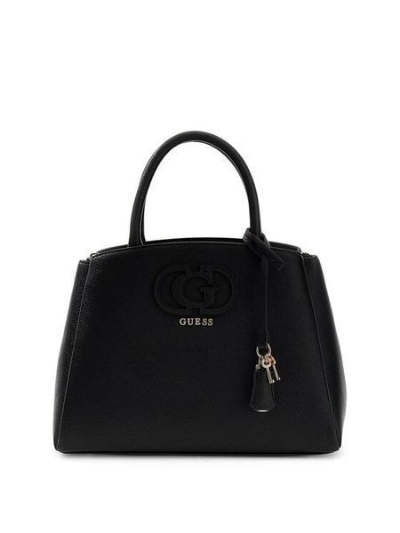 Guess Torebka HWBG99 05060 Czarny. Czarne torebki klasyczne Guess, z aplikacjami, ze skóry, bez dodatków. Za 319.99 zł.