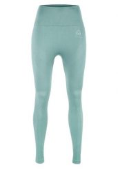 Legginsy fitness damskie Beshaped Femme Force bezszwowe. Niebieskie legginsy BESHAPED, xl, z aplikacjami, z dzianiny, z podwyższonym stanem, długie. Za 143.20 zł.