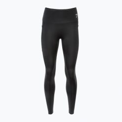 Legginsy treningowe damskie Gymshark Training Mesh. Czarne legginsy Gymshark, xs, bez wzorów, z meshu, na fitness i siłownię. Za 109.99 zł.