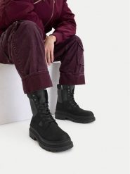 G-Star Raw Trzewiki CEO-WI45-VR-3400-02 Czarny. Czarne botki G-Star, bez wzorów, ze skóry, bez obcasa, na płaskiej podeszwie, bez zapięcia. Za 439.99 zł.