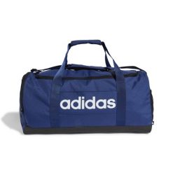 Torba Linear M Niebieski - IN6116. Białe torby na ramię Adidas, bez wzorów, z poliesteru, sportowe, na ramię, bez dodatków. Za 154.55 zł.