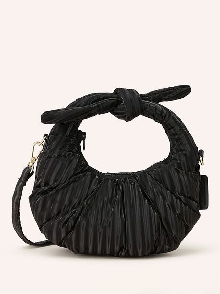 Hey Marly Torebka "Lifetime Sister" w kolorze czarnym - 24,5 x 6,2 x 18 cm rozmiar: onesize. Czarne torby na ramię Hey Marly, bez wzorów, z materiału, przez ramię, bez dodatków. Za 208.99 zł.