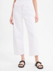 Cambio Jeansy Barrel - Oria Kobiety Bawełna biały, 36. Białe jeansy Cambio, s, bez wzorów. Za 479.95 zł.