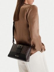 Nine West Torebka CEO-Liss-KY218 Brązowy. Brązowe listonoszki Nine West, bez wzorów, z materiału, bez dodatków. Za 179.99 zł.