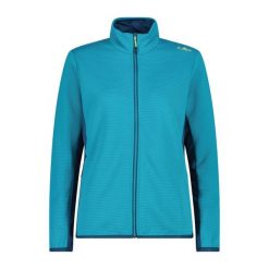 Bluza damska turystyczna CMP 35E6426. Niebieskie bluzy CMP, bez wzorów, z dzianiny, bez kaptura. Za 337.85 zł.