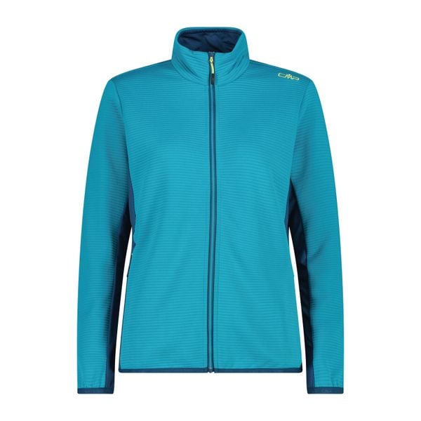 Bluza damska turystyczna CMP 35E6426. Niebieskie bluzy CMP, bez wzorów, z dzianiny, bez kaptura. Za 278.50 zł.