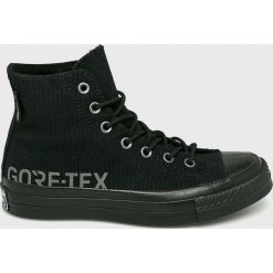 Converse - Tenisówki. Czarne trampki Converse, bez wzorów, z gore-texu, bez zapięcia. W wyprzedaży za 359.90 zł.
