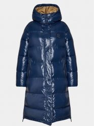 Invicta Płaszcz zimowy 4432613/D Granatowy Regular Fit. Niebieskie płaszcze Invicta, na zimę, s, bez wzorów, z syntetyku, bez kaptura. Za 969.99 zł.